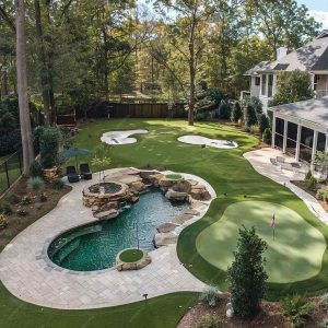 villa landscaping