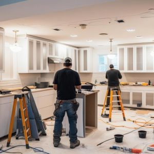 villa remodeling process