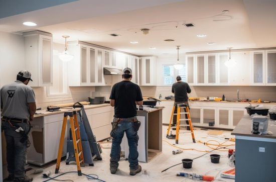 villa remodeling process