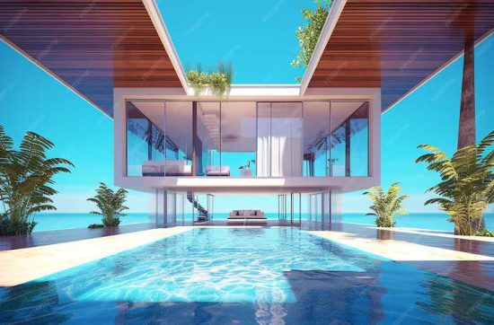 state of the art pool building