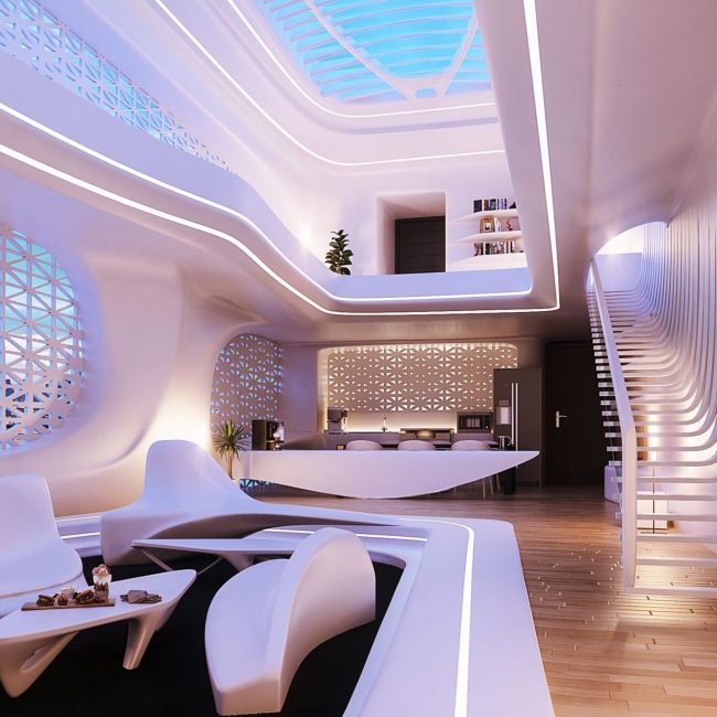 Architectural interior design