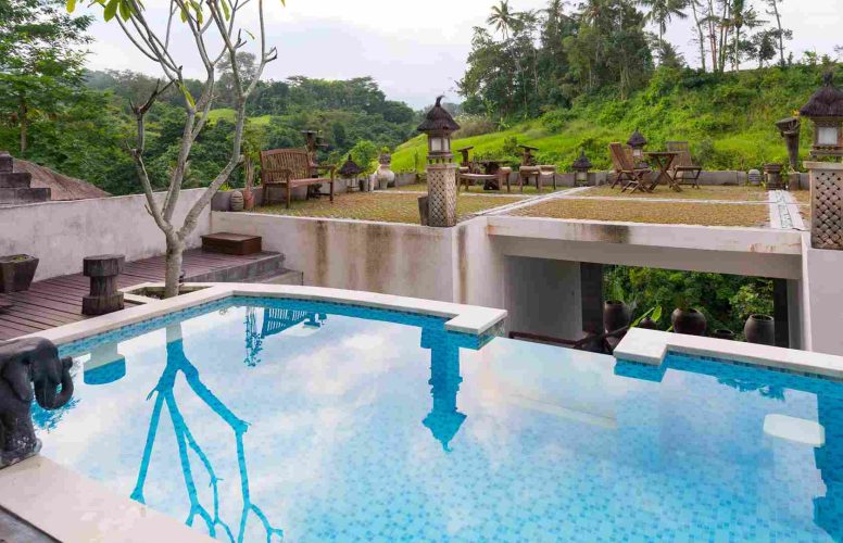 Swimming Pool above property