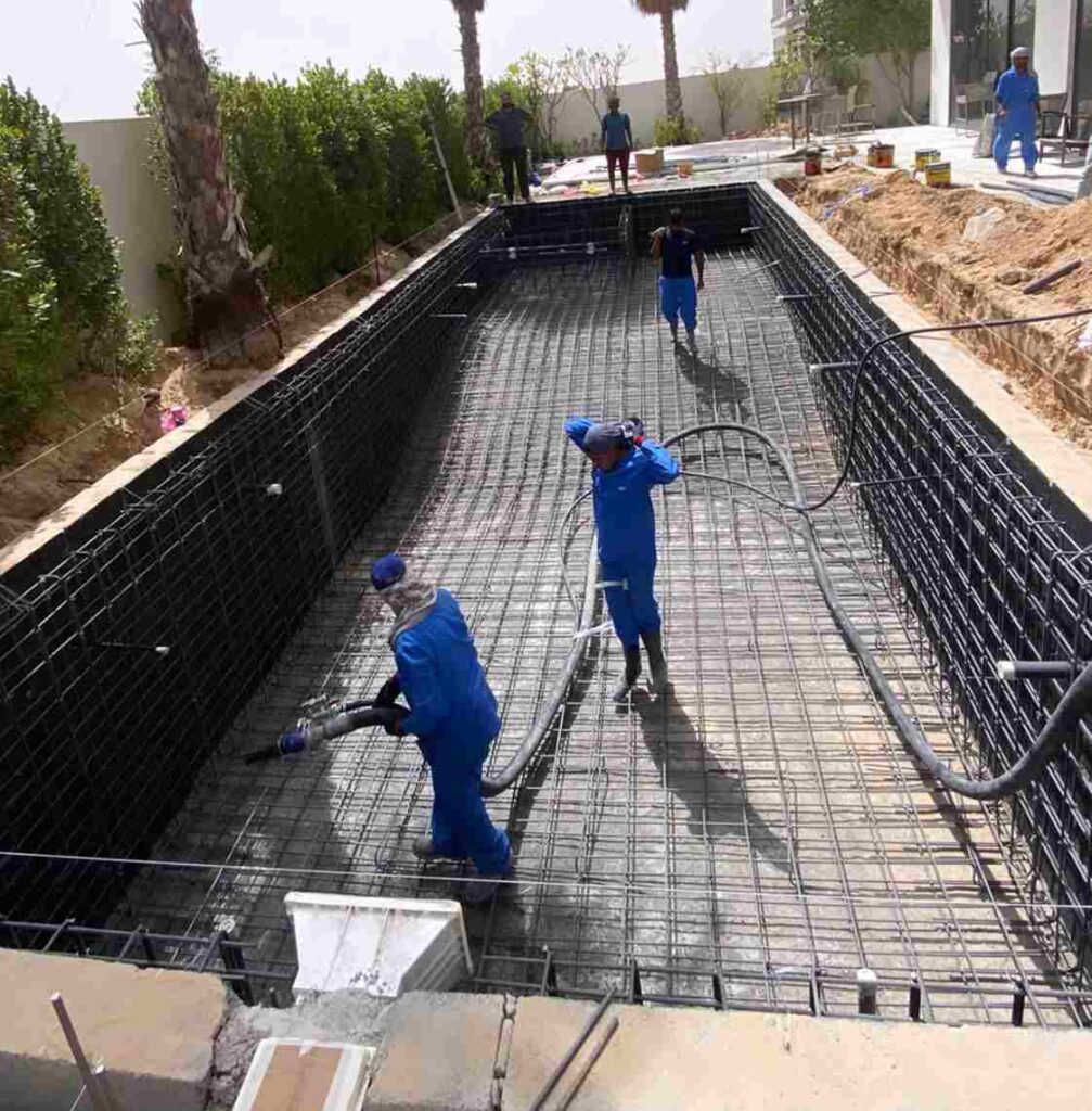 Swimming Pool Construction Services Dubai
